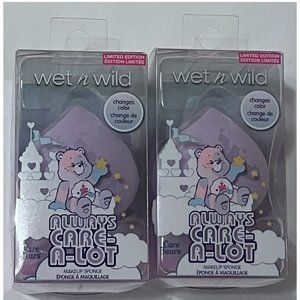 2 Wet N Wild x Care Bears Always Care-A-Lot Color-Changing Makeup Sponges